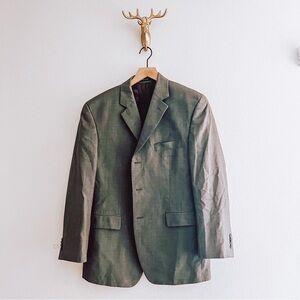 Michael Michael Kors Men's Brown Blazer Suit Jacket Size 40S